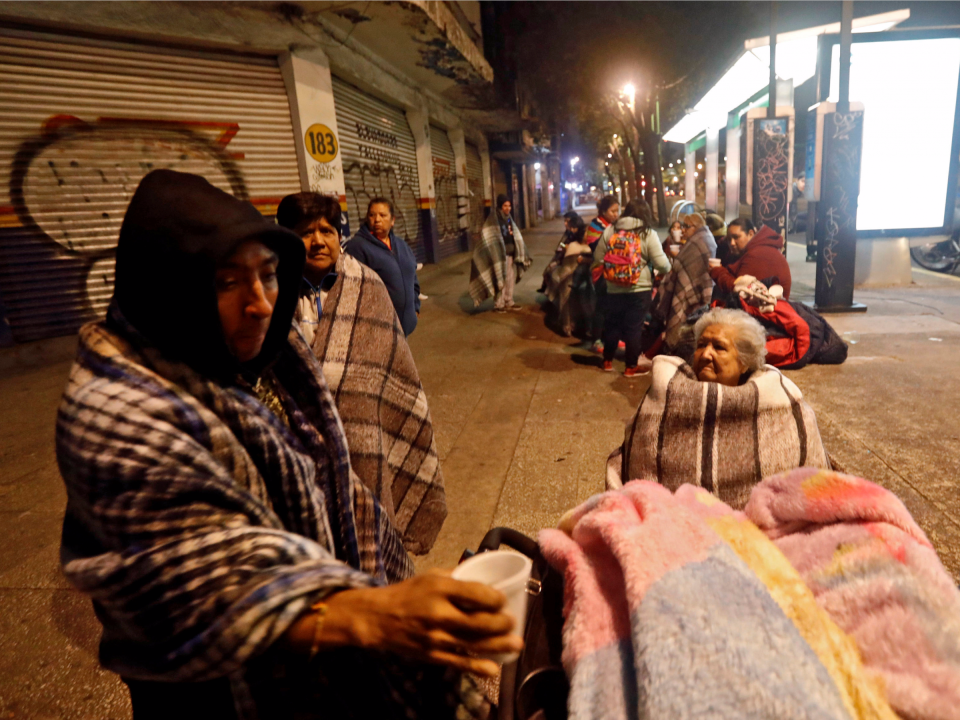 Reuters Mexico earthquake