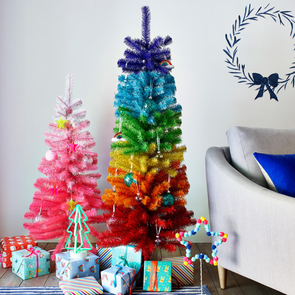 Argos' new Rainbow Christmas Tree, £35