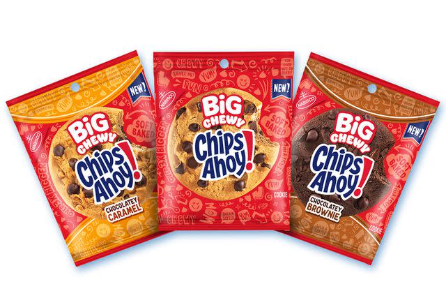 <p>Chips Ahoy!</p> Chips Ahoy! Big Chewy Cookies are available in October