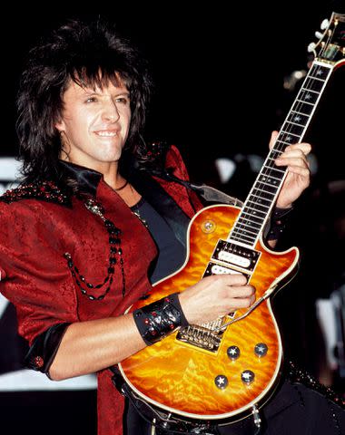 <p>Ebet Roberts/Redferns</p> Ritchie Sambora of Bon Jovi