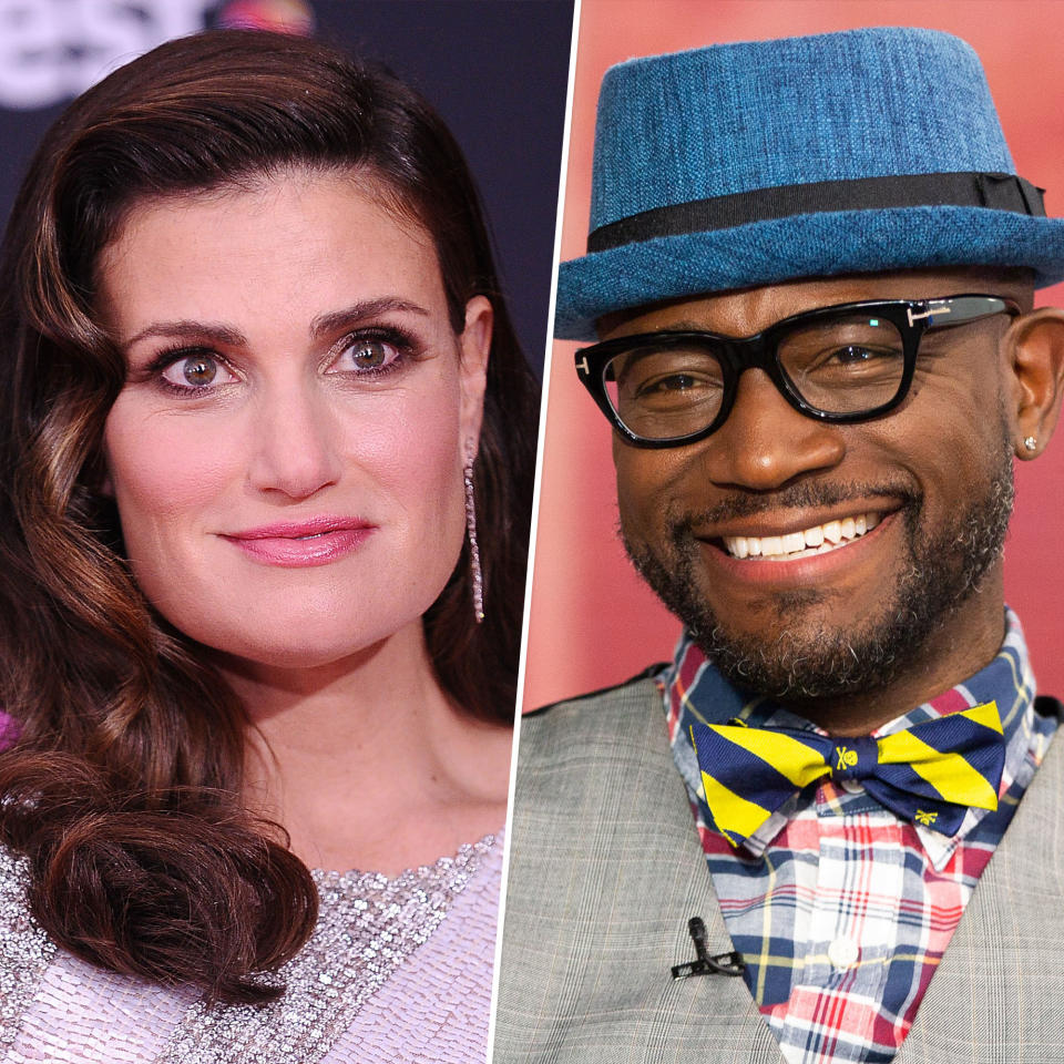 Idina Menzel and Taye Diggs. (Getty Images / TODAY)