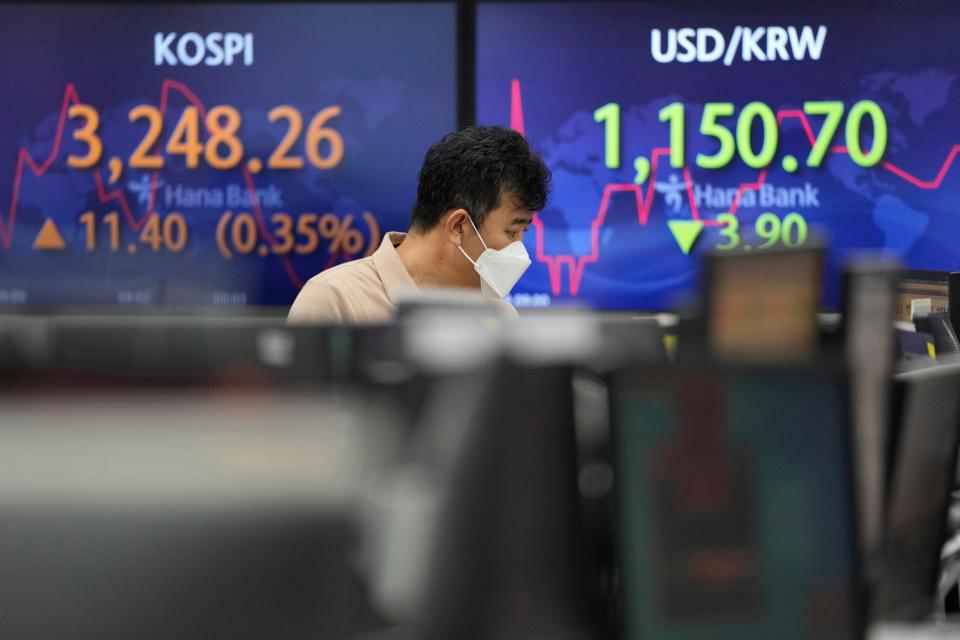 South Korea Financial Markets (Copyright 2021 The Associated Press. All rights reserved.)