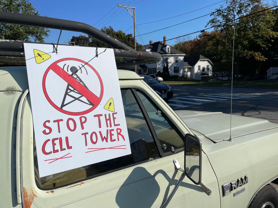 A group of residents campaigned against a proposed cell tower on Barbour Road in Hampton.