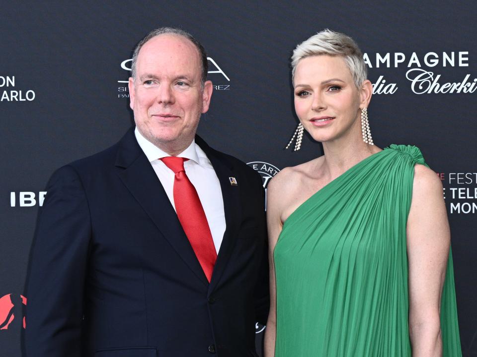 The couple pictured at the 61st Monte Carlo TV Festival in June.