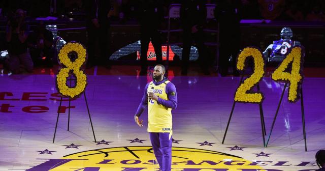 LeBron James Honors Kobe Bryant's Wife, Daughters After Game 2 Win