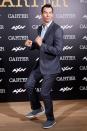 Jerry O’Connell does a little dance at the photo call for <i>Carter</i> in Madrid, Spain, on Thursday. 