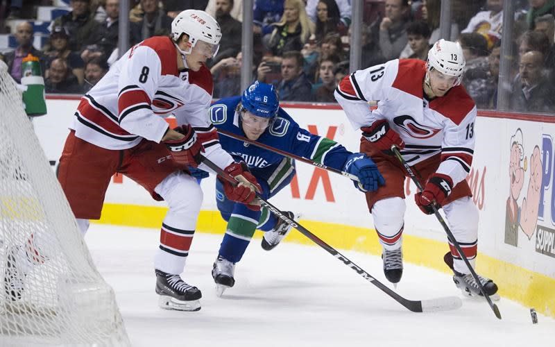 The Hurricanes are the type of team who could make an ill-advised playoff push. (Gemma Karstens-Smith/CP)