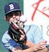 Jakob Hall makes a play during his Bartlesville High years.