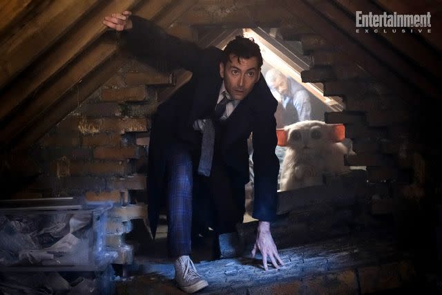 <p>Alistair Heap/BBC Studios</p> David Tennant in 'Doctor Who - Special One: The Star Beast'