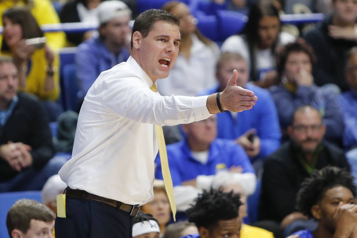 Coach Preston Spradlin’s Morehead State Eagles have fared a lot better at home than away from home in 2022-23.