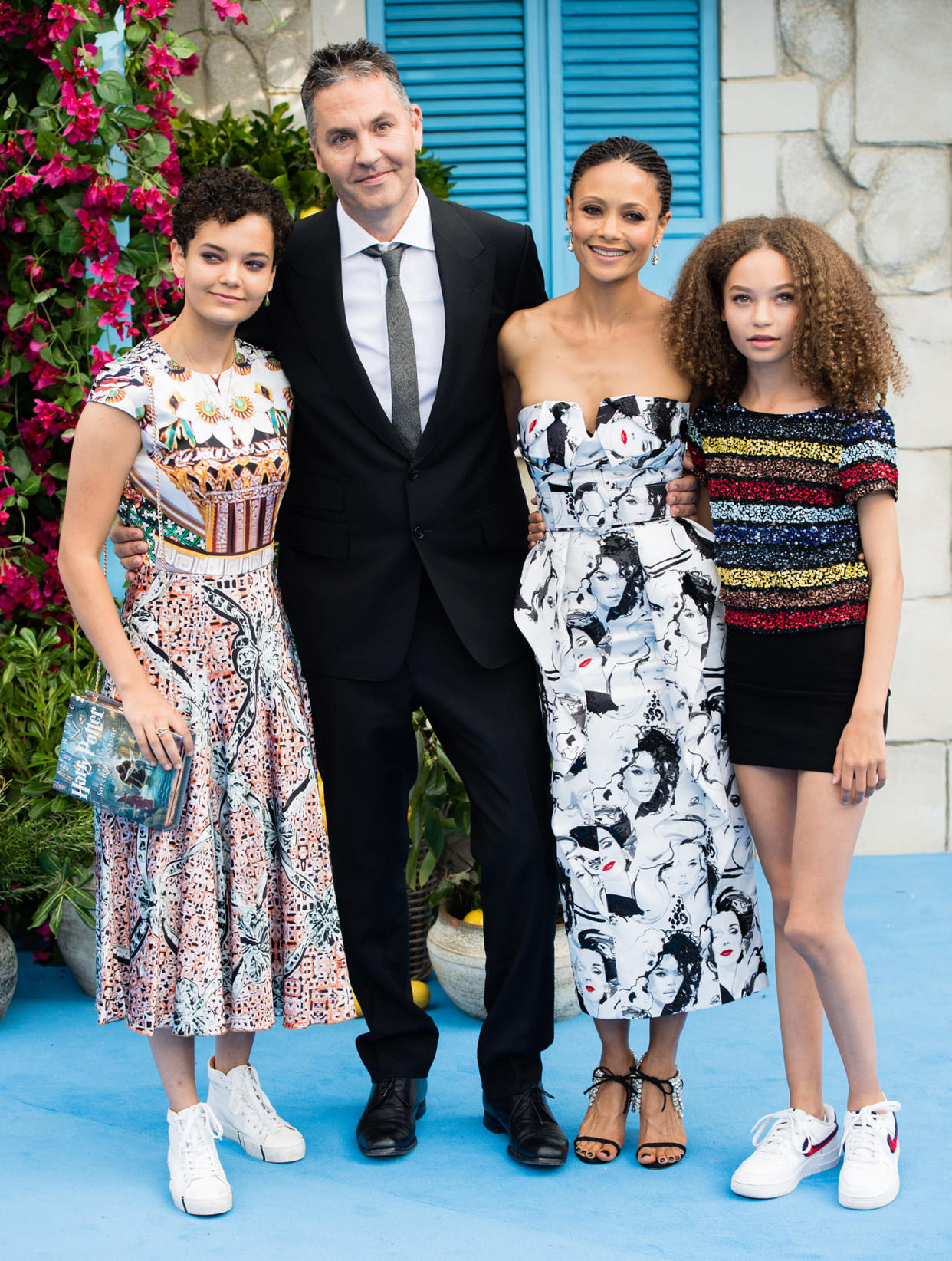 Ripley Parker, Ol Parker, Thandie Newton and Nico Parker (Samir Hussein / WireImage)