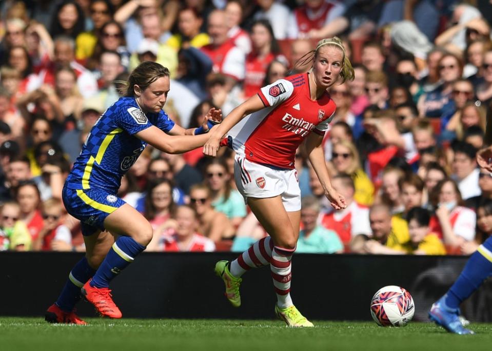 Arsenal and Chelsea meet again on Sunday (Arsenal FC via Getty Images)