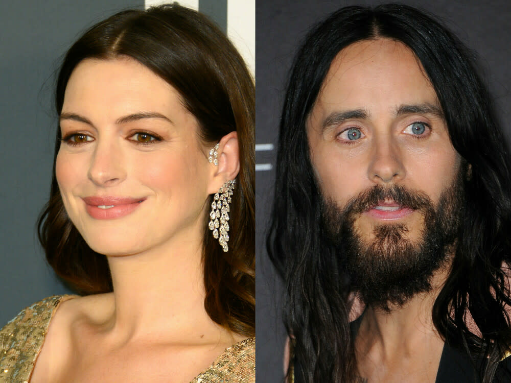 Anne Hathaway und Jared Leto werden die "WeWork"-Gründer spielen (Bild: [M] Silvia Elizabeth Pangaro/ Tinseltown/ shutterstock.com)