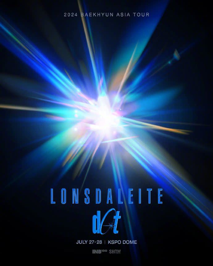 伯賢發布了亞洲巡迴演唱會《Lonsdaleite》首爾安可場的公告。（圖／翻攝自IG）