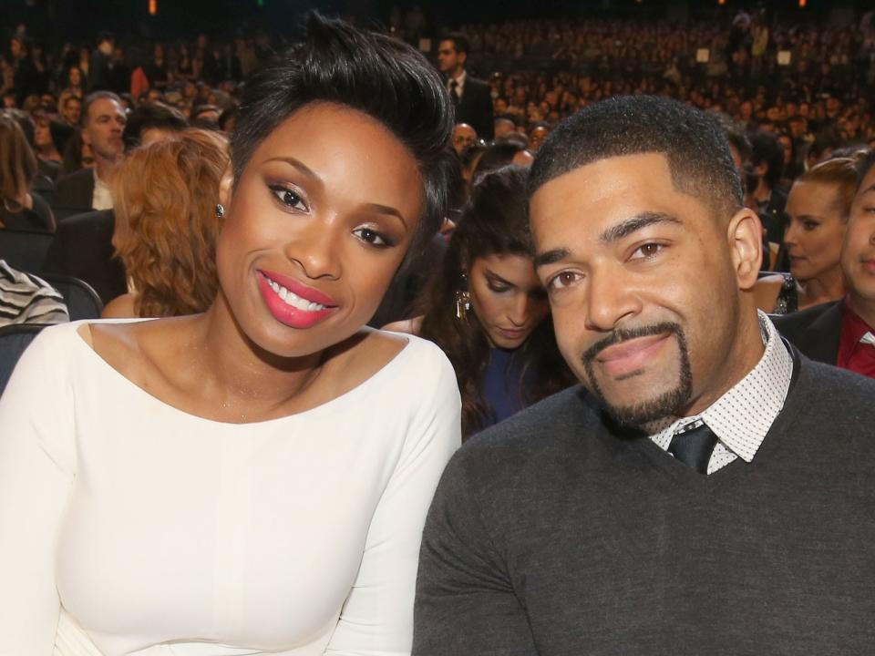 Jennifer Hudson and David Otunga in 2014.