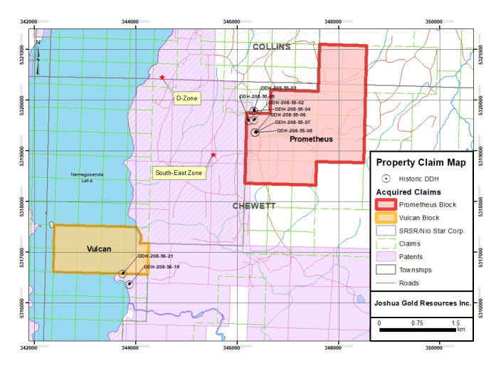 Joshua Gold Resources Inc., Thursday, June 29, 2023, Press release picture