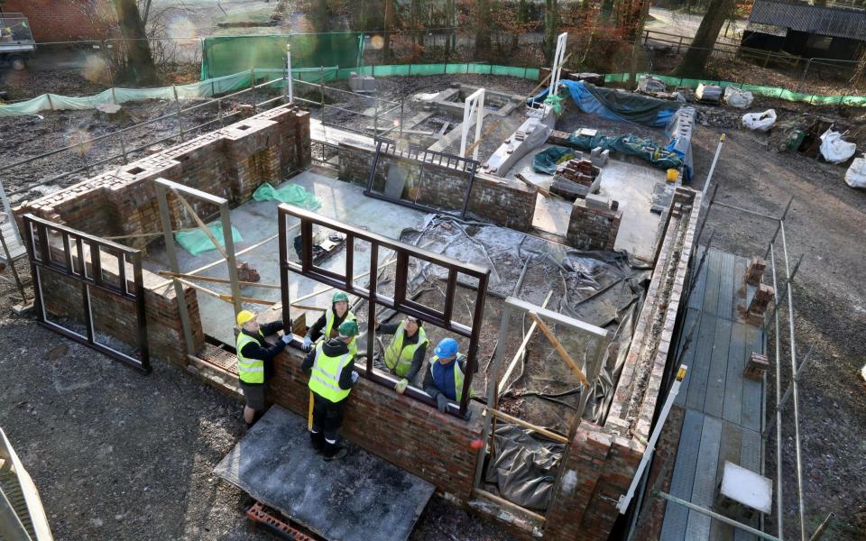 welsh pub rebuild