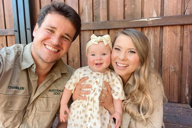 Bindi Irwin, Chandler Powell Celebrate Baby Grace's First Halloween