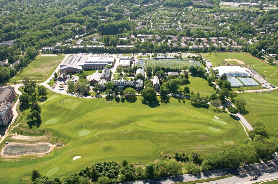 An aerial view of Georgetown Preparatory School. (Photo: Facebook)