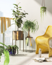 <p>Unique curved shapes (like this sunshine yellow chair) and iridescent <a href="https://www.housebeautiful.com/uk/garden/g22591943/best-plant-stand-planters/" rel="nofollow noopener" target="_blank" data-ylk="slk:planters;elm:context_link;itc:0;sec:content-canvas" class="link ">planters</a> set this trend apart from others. It might be part of the autumn/winter drop, but each item is sure to bring a burst of summertime joy. </p><p><a class="link " href="https://go.redirectingat.com?id=127X1599956&url=https%3A%2F%2Fwww.wayfair.co.uk%2F&sref=https%3A%2F%2Fwww.housebeautiful.com%2Fuk%2Flifestyle%2Fshopping%2Fg37511826%2Fwayfair-furniture%2F" rel="nofollow noopener" target="_blank" data-ylk="slk:SHOP NOW;elm:context_link;itc:0;sec:content-canvas">SHOP NOW</a></p>