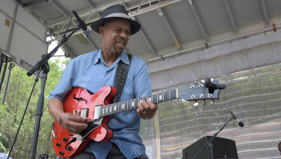 John Primer performs at The Chicago Blues Festival on June 12, 2016