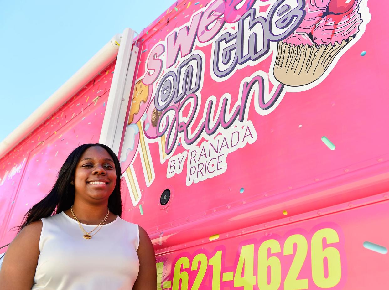 Sweets on the Run is a dessert food truck in Spartanburg owned by Ranada Price.  On March 2, 2022, 
