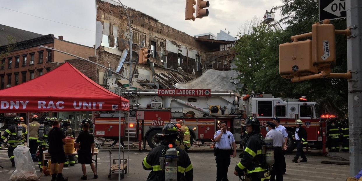 FDNY collapse