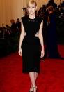 Met Ball 2013: Carey Mulligan looked stylish in Balenciaga.