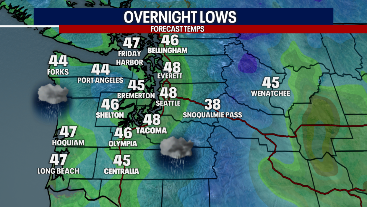 <div>Regional Overnight Lows</div>