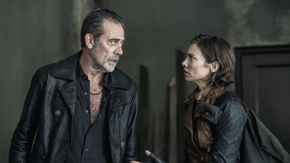 Maggie and Negan in The Walking Dead: Dead City