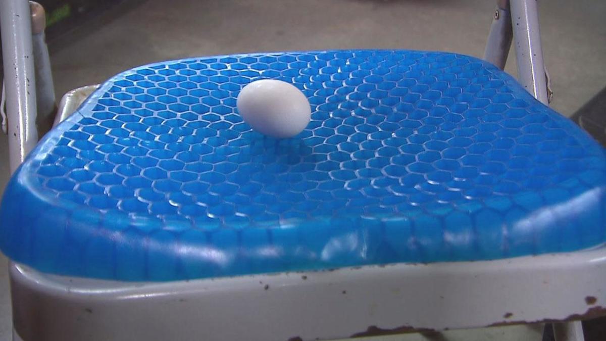 Is the Egg Sitter Cushion as Effective as It Looks on TV? Inside Edition  Puts It to the Test