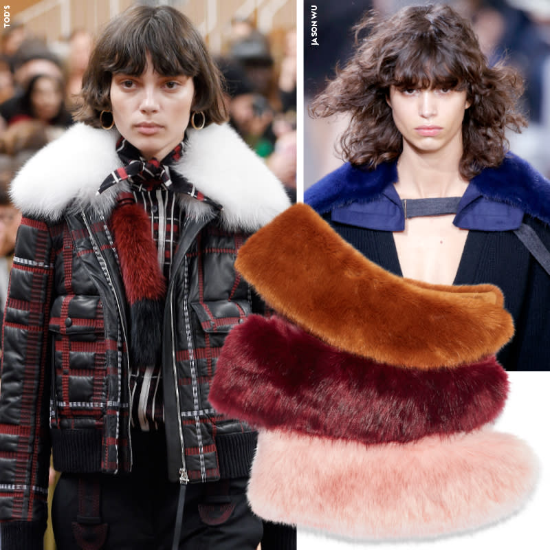 Cozy Up to a Faux-Fur Collar