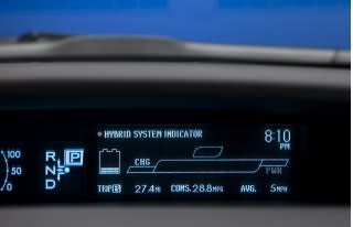 2010 Toyota Prius hybrid system indicator