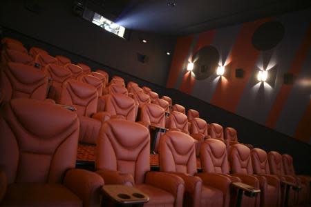 General view of the interior of a screening room at a Cinema City International movie theatre in Krakow November 26, 2009. REUTERS/Agencja Gazeta