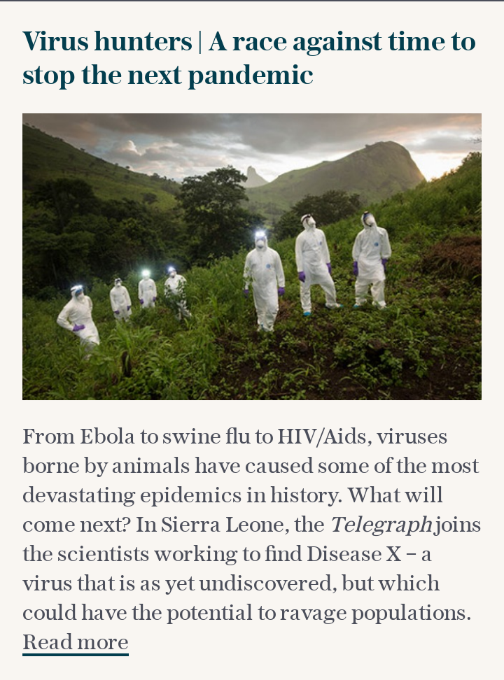 Virus hunters | A race against time to stop the next pandemic