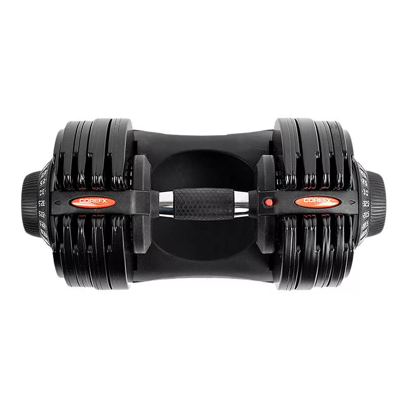 CoreFX Adjustable Single 71.5 lb Dumbbell. Image via Sport Chek.