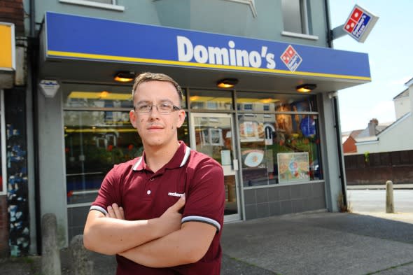 Teen charged £18k for pizza