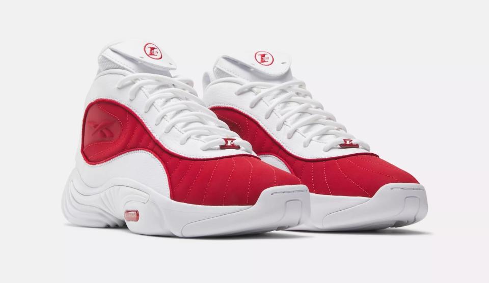 Reebok Answer 3 White Red