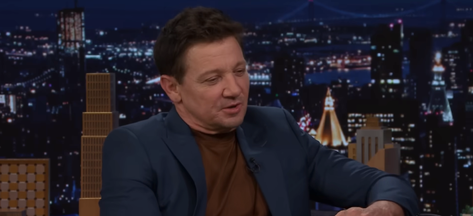 Jeremy Renner on ‘The Tonight Show Starring Jimmy Fallon’ (The Tonight Show Starring Jimmy Fallon/YouTube)