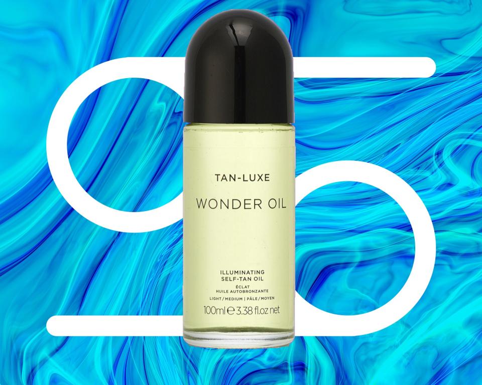 <h1 class="title">Cancer: Tan-Luxe Wonder Oil Illuminating Self-Tan Oil</h1><cite class="credit">Courtesy of brand / Rosemary Donahue</cite>