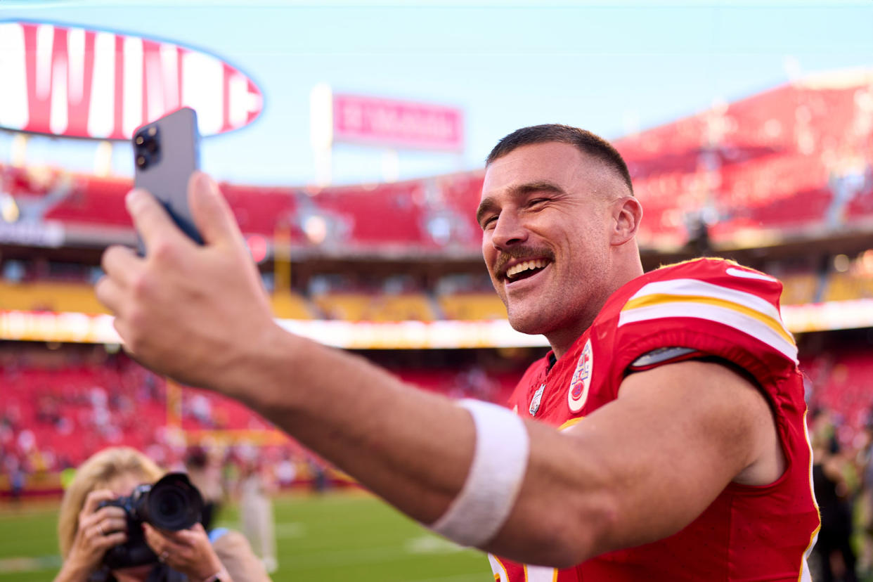 Travis Kelce Cooper Neill/Getty Images