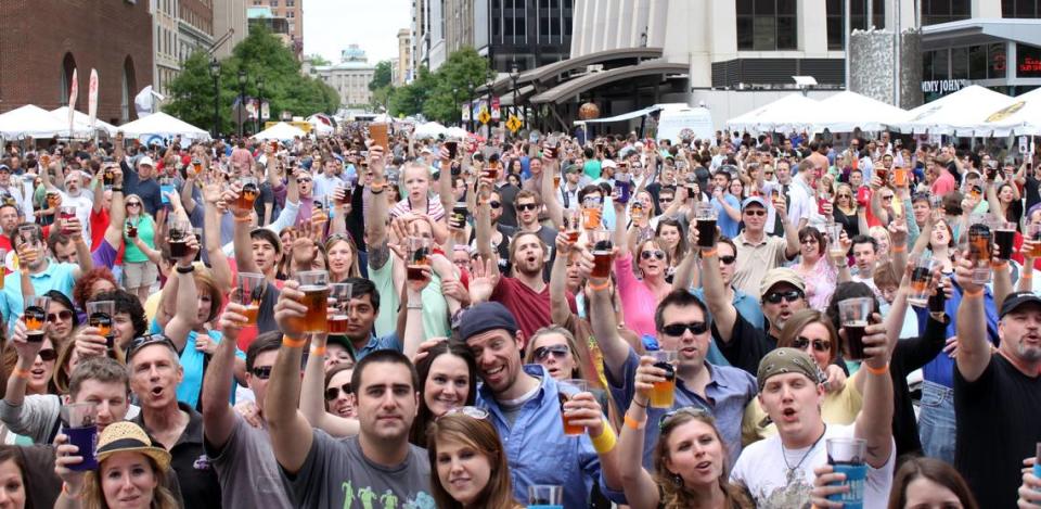 Downtown Raleigh hosts Brewgaloo, one of the state’s largest beer festivals, pouring brews from more than 100 North Carolina breweries and drawing more than 50 food trucks. The festival returns in full force April 22 & 23.