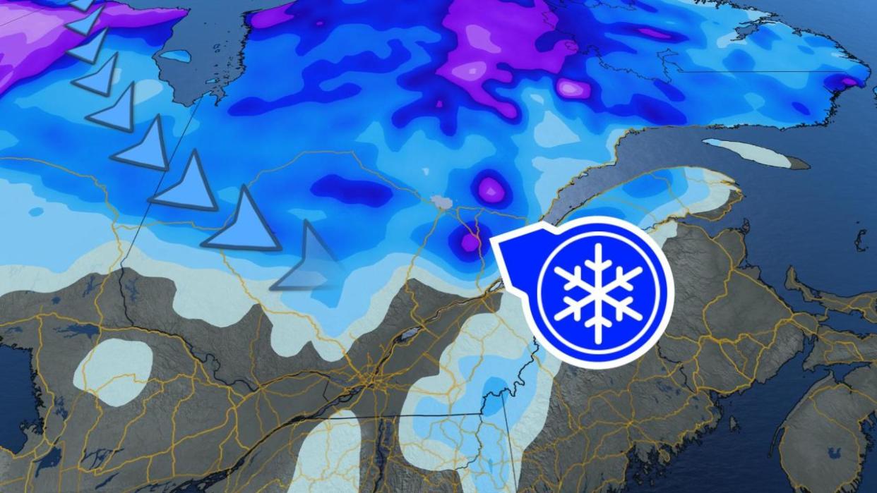 Alberta snow makes its way into Quebec; here's how much is ahead