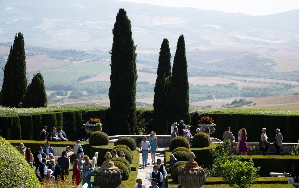 The Roy family’s Tuscan villa as seen in Succession series 3 - HBO