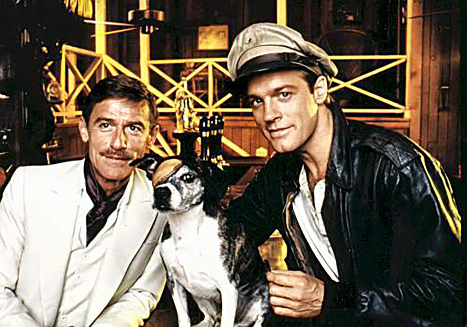 Roddy McDowall and Stephen Collins