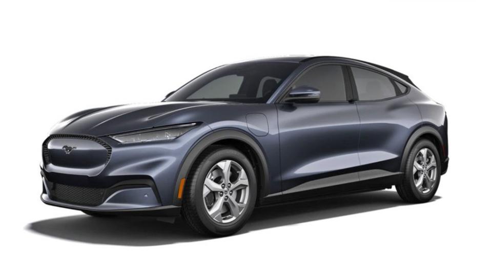 福特首部純電動車Mustang Mach-E電動休旅大玩色彩，追加數位橘與