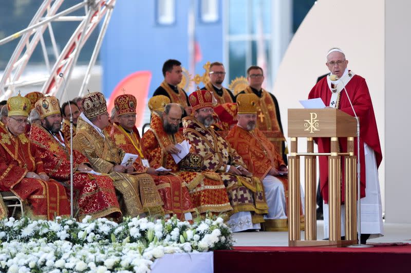 Pope Francis visits Slovakia