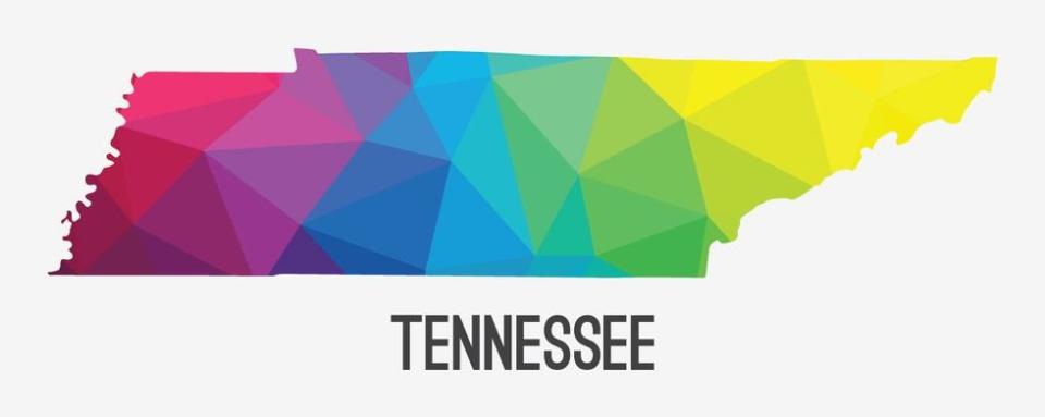 Tennessee Rainbow State Map List USA States Worst LGBTQ Laws