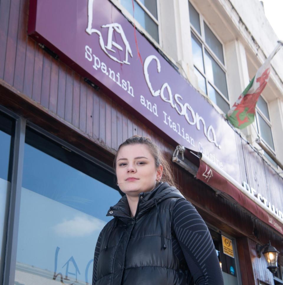 Kinga Szczesniak, manager of the La Casona near Neath, says her estalishment has also been a victim of 'dine-and-dash' punters