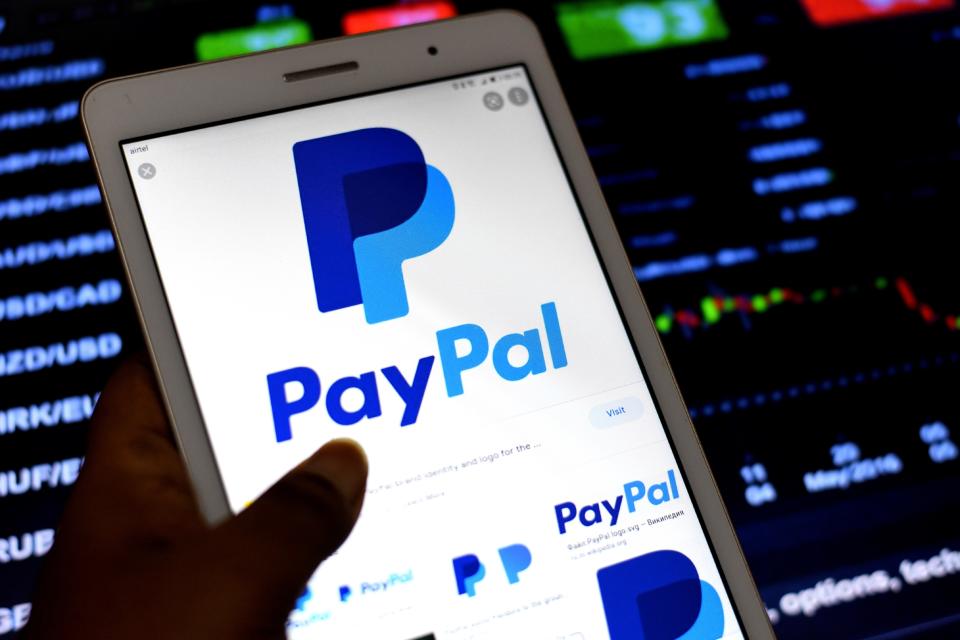 PayPal offers peer-to-peer transactions and supports business transactions using QR codes, tap to pay and digital wallet checkout options. (Photo: Getty)